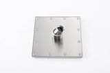 6 inch High water pressure regular shower head with wall arm and flange