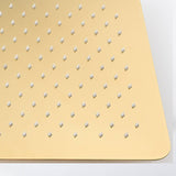 20 Inch Shower Head Shower Heads Large Rain Square Shower Heads Ultra Thin 304 Stainless Steel Bath Shower rainfall Full Body Coverage with Silicone Nozzle