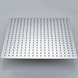 rainfall shower head 12 inch stainless square rainfall shower head