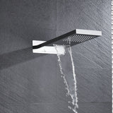 22 Inch Rainfall Waterfall Shower Head Chrome or brushed nickel