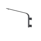 high arc wall mount shower arm stainless and brass material