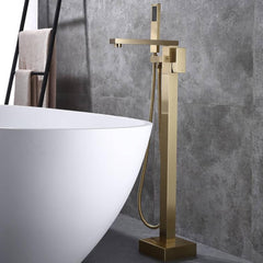 Collection image for: Brushed gold tub faucet