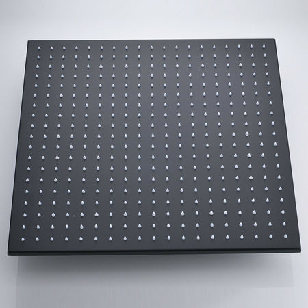 20'' Oil Rubbed Bronze LED Shower Head Ceiling Mounted Rain Large