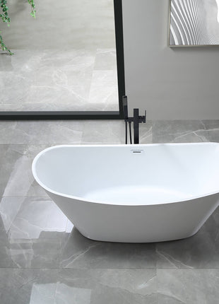 67'' x  29'' freestanding acrylic bathtub