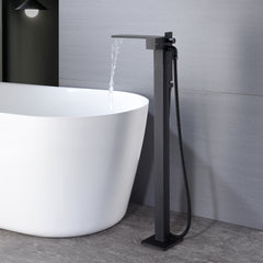 Collection image for: matte black bathtub faucet