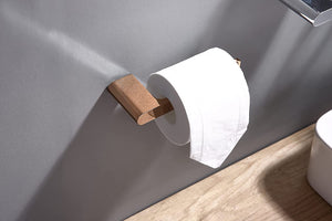 
                  
                    4-Piece Brass Rose Gold Bathroom Hardware Set Towel Bar Towel Ring Toilet Paper Holder Robe Hook Tower Holder, Wall Mounted
                  
                