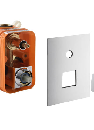 12 Inch Rain head High Arc wall Mount Chrome Shower System single or Two function rough in valve with trim