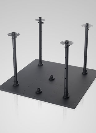 20inch matte black ceiling mount rainfall waterfall shower systems 3 way thermostatic valve with 6 body jets