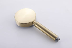 
                  
                    Brushed Gold wall mounted exposed  handle shower set with tub spout and handle shower
                  
                