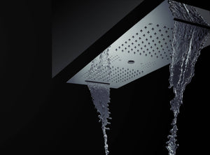 
                  
                    36 x 12 inch flushed mount water column rainfall waterfall 64 LED light bluetooth music shower head
                  
                