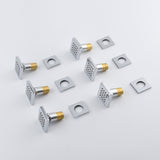 Brass Shower Body Sprays Massage Spa Side Sprayer Jets in Wall Mounted Body Jets Spray Body Shower Set Adjustable body sprayer