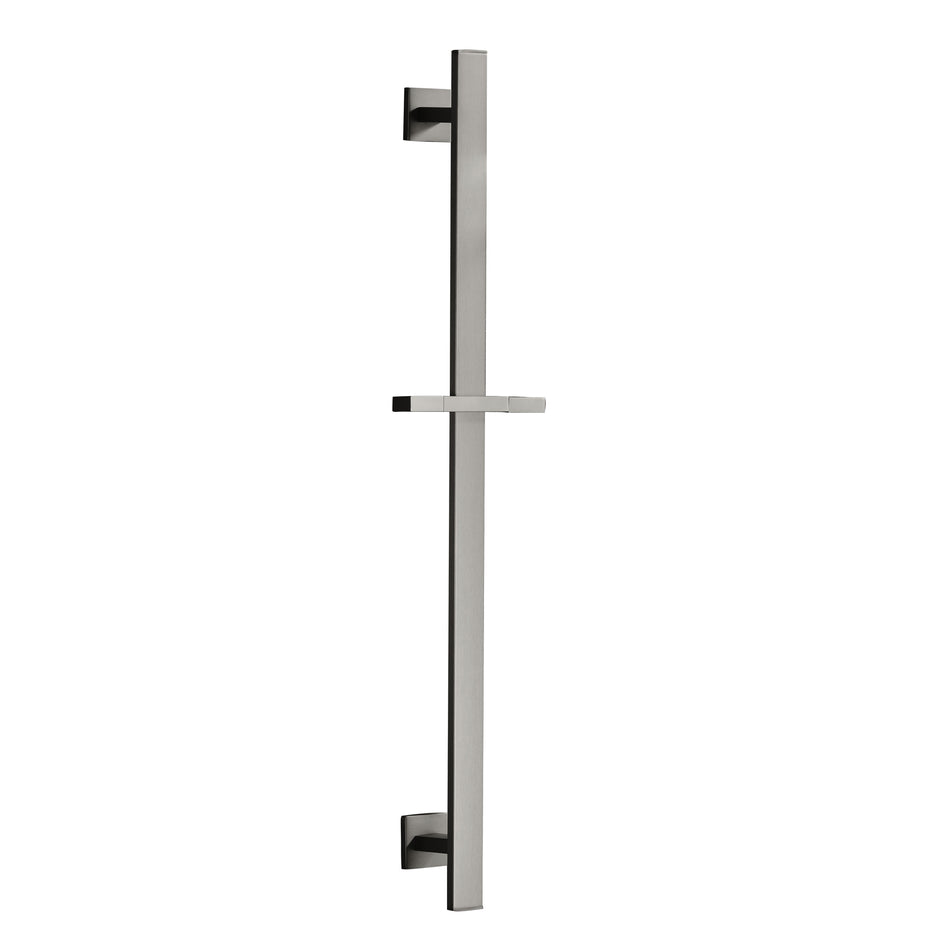 Sqaure brushed nickel stainless sliding bar