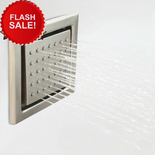 
                  
                    4 way thermostatic valve Chrome 22'' waterfall rainfall Thermostatic Shower system with flush 4inch body jets
                  
                